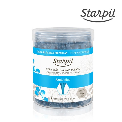 Strpiless Blue Film Hot Wax Beads Starpil (Polymer Blend) 600 g.
